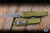Microtech Ultratech Gen IV OTF Automatic Knife OD Green 3.5" M390 Tanto Apocalyptic Stonewash 11234-10APOD