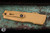 Microtech Luminary ZBP OTF Automatic Knife Ral-8000 Signature Series 3.5" M390 Dagger Cerakote 1270-1CRAS