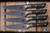 Microtech Kitchen Cutlery Steak Knife Set Black Carbon Fiber/Bronze Accent 4.5" M390 DLC 3600B-1SETDLCCFS