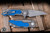 Hinderer Full Track Tri-Way Blue G10 3.75" S45VN2 Wharncliff Working Finish