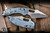 Microtech Marfione Select Stitch RAM-LOK Manual Folding Knife Ice  Blue Frag Titanitum w/ Blue Titanium Accent Double Vapor Blast 3.6" Bohler M390MK Stonewashed Spear Point  169RL-10FRMS6