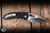 Preowned- Microtech/Borka Blades "Stitch" Automatic Folding Knife Black 3.75" M390 Satin 169-4