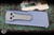 Preowned-Chaves Handy Utility Blade-CHUB OTF Automatic Gray Hefted Aluminum 1" Utility Blade