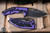 Heretic Knives Medusa Manual Folding Knife Purple Chassis Tactical 3.25" MagnaCut Tanto DLC HK-H009-6A-PU