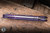Microtech Marfione Select LUDT Gen III Automatic Purple Haze Anodized Frag Titanium Purple Accents 3.4" M390 Partial Serrated Stonewash 1135-11FRMS5