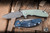 Hinderer XM-24 Tri-Way Translucent Green G10 4" S45VN Harpoon Spanto Battle Blue 2889