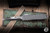 Microtech Custom Marfione Ultratech Gen IV ZPB Anodized Titanium Alloy  3.5" M390MK Bayonet Cracked Ice MCT112OEX-CINCHCS