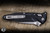 Microtech Socom Delta Ram-Lok Folding Knife Black Aluminum 3.8" M390 Spearpoint Apocalyptic 159RL-10AP