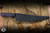 Half Face Blades Large Filet Knife Purple G10 Chaos Grip 9" S45VN