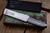 Chaves Knives Custom Dissident OTF Automatic Knife Aluminum Hefted 3.7" S35VN Tanto Stonewash EK-2916