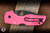 Spyderco Lil' Native Lightweight Folding Knife Pink FRN 2.45" BD1N Black C230PPNBK