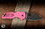 Spyderco Lil' Native Lightweight Folding Knife Pink FRN 2.45" BD1N Black C230PPNBK
