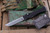 Preowned-Microtech Marfione Select Halo IV OTF Aluminum 3.8" M390 Tanto Stonewash 1151-10MS1