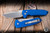 ProTech Rockeye Custom Automatic Folding Knife Solid Blue 6061 Aluminum 3.38" Magnacut Drop Point Stonewash PT-LG3101-BLUE