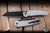 ProTech Malibu Manual Flipper Knife Grey Aluminum 3.25" MagnaCut Reverse Tanto DLC Black Plain Edge PT-5403-GREY