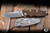 Rick Hinderer Knives EKlipse Non-Flipper 3.5" Spearpoint Magnacut Knife Textured OD Green Micarta, Stonewash Blade