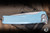 MachineWise Sonora Button Lock Folding Knife Powder Blue Streamline Titanium 3.35" S90V Stonewash 1740