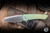 MachineWise Mojave Folding Knife Green Mosaic Titanium 3.45" S90V Stonewash 949