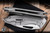 Koenig Knives Arius Non-Flipper Knife Smooth Titanium 3.5" M390 Drop Point Burnished AR21111111