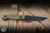 Toor Knives Krypteia T Fixed Blade Knife Ranger Green G10 4" M4 Tanto Stonewash