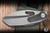 Poikilo Blade VK Crab S1 Folding Knife Titanium 3.3" M398 Drop Point Pearlescent Stonewash EK-3033