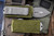 Microtech Exocet OTF Automatic Knife/Money Clip OD Green Aluminum 1.9" M390 D/E Apocalyptic Stonewash 157-10APOD
