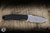 Defiant 7 Ace Fixed Blade Knife Textured Black G10 4.75" AEB-L Drop Point Stonewash
