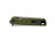 Buck 239 Infusion Spring-Assisted Folding Knife OD Green G10 3.2" 7Cr17MoV Modified Tanto  0239GRS