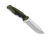 Buck 658 Small Pursuit Knife Black/Green Glass Filled Nylon 3.75" 420HC Drop Point Satin