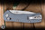 Buck Knives 791 Range Pro Crossbar Lock Knife Textured Gray Nylon 3.38" 154CM Drop Point Satin 0791GYS1
