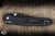 ProTech x Peace Neighbor Avalon Folding Knife Battle Worn Black Knurled Aluminum 4.25" Magnacut Drop Point DLC -CCKS Show Special