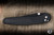ProTech x Peace Neighbor Avalon Folding Knife Battle Worn Black Knurled Aluminum 4.25" Magnacut Drop Point DLC -CCKS Show Special
