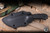 Preowned-Winkler Knives Crusher Fixed Blade Knife 4.5" Black