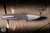 Holt Bladeworks Custom Outlaw Flipper Knife Rose-Bronzed Flux Titanium 3.95" MagnaCut Near Mirror