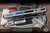 Microtech Marfione Select Socom Elite RAM-LOK Folding Knife Titanium, Textured Black Inlay 4" M390 Spearpoint Stonewash 160RL-10SMS3