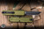 Microtech UTX-85 Gen IV OTF Automatic Knife OD Green Aluminum 3" M390 Tanto Part Serrated Black 12334-2OD