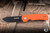 Civilware Puncher Folding Knife Orange G10 2.5" D2 Black