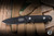 Civilware Packer Fixed Blade Knife Black G10 3.35" D2 DLC Black