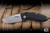 Defiant 7 X Tom Krein Alpha Automatic Knife Black Aluminum 2.88" MagnaCut Stonewash