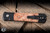 Protech Godfather Automatic Knife Italian Inspiration Black Maple Burl Wood Inlay 4" DLC Satin 906-SATIN