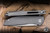 Shirogorov Knives Neon Lite Lefty Folding Knife Titanium 3.34" Elmax Stonewash