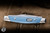 Buck 303 Cadet Slip Joint Knife Blue Acetal Copolymer 2.63" 420HC Multi-Blade Satin 0303BLS-B