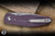 Three Rivers Manufacturing ATOM Folding Knife Popsicle Purple G10 3.5" MagnaCut Drop Point