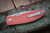 Three Rivers Manufacturing ATOM Autumn Orange Micarta 3.5" MagnaCut Drop Point