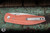 Three Rivers Manufacturing ATOM Autumn Orange Micarta 3.5" MagnaCut Drop Point