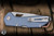 Buck 724 Mustang Folding Knife Blue Aluminum 3.25" 420HC Drop Point 0724BLS1-B
