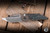 Hypercut Dharma Automatic Folding Knife Shipwreck Camo Carbon 3.2" S45VN  Tanto 2-Tone S/N:57