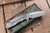 Preowned-Hinderer Knives XM-24 4" Textured Titanium 20CV Swedged Spearpoint Stonewash