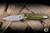 Microtech Socom Delta RAM-LOK Knife OD Green Aluminum 3.8" M390 Drop Point Stonewash 159RL-10OD