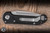 Preowned-Microtech LUDT Gen III Automatic Folding Knife Black 3.4" M390 Stonewash Serrated 1135-11